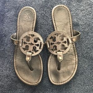 Tory Burch Silver Miller Sandal